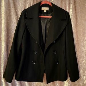 Michael Kors Wool Blend Peacoat